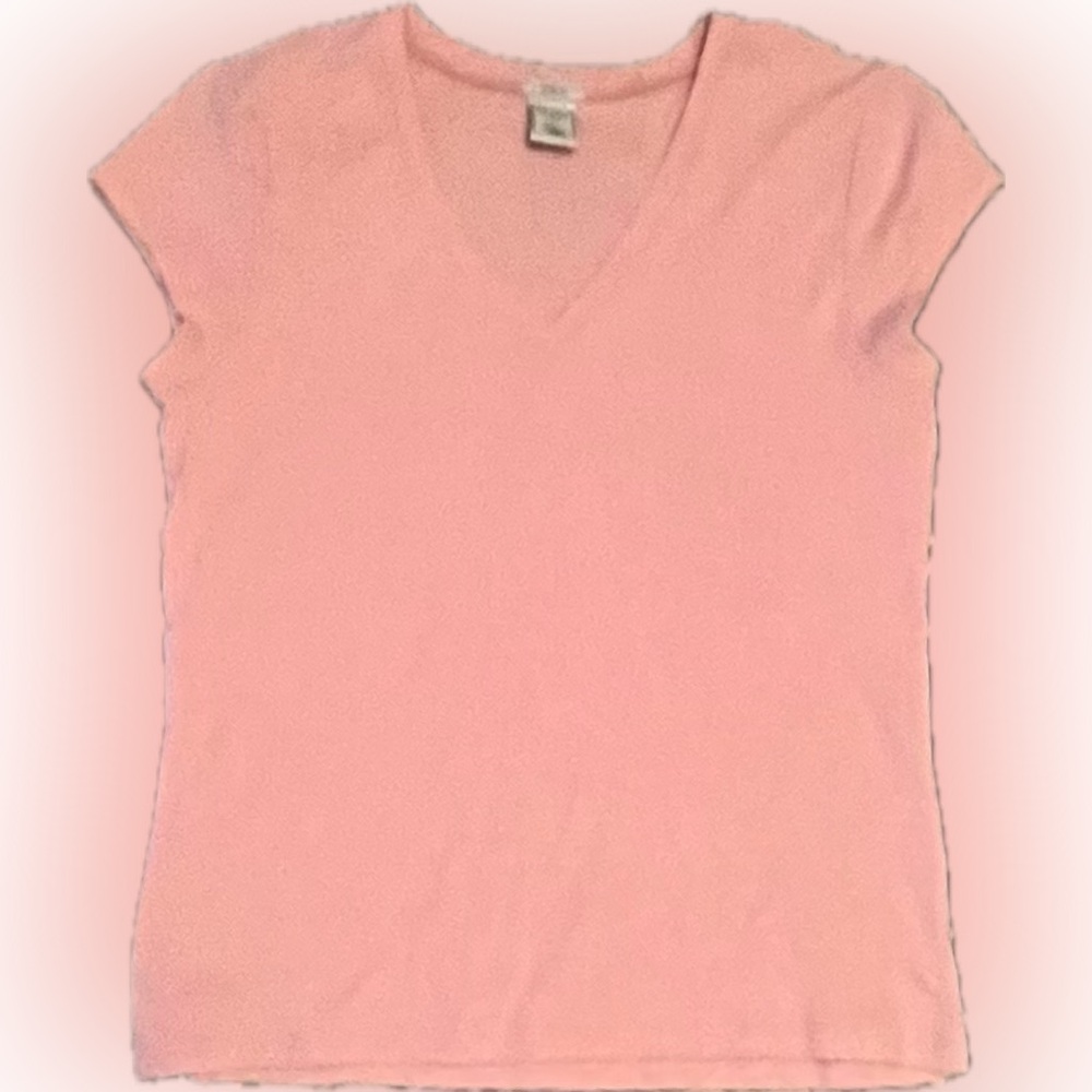 Old Navy, Pink Women’s Cut, Size Large, T-Shirt.